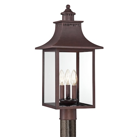 Quoizel Chancellor Outdoor Post Lantern CCR9010CU